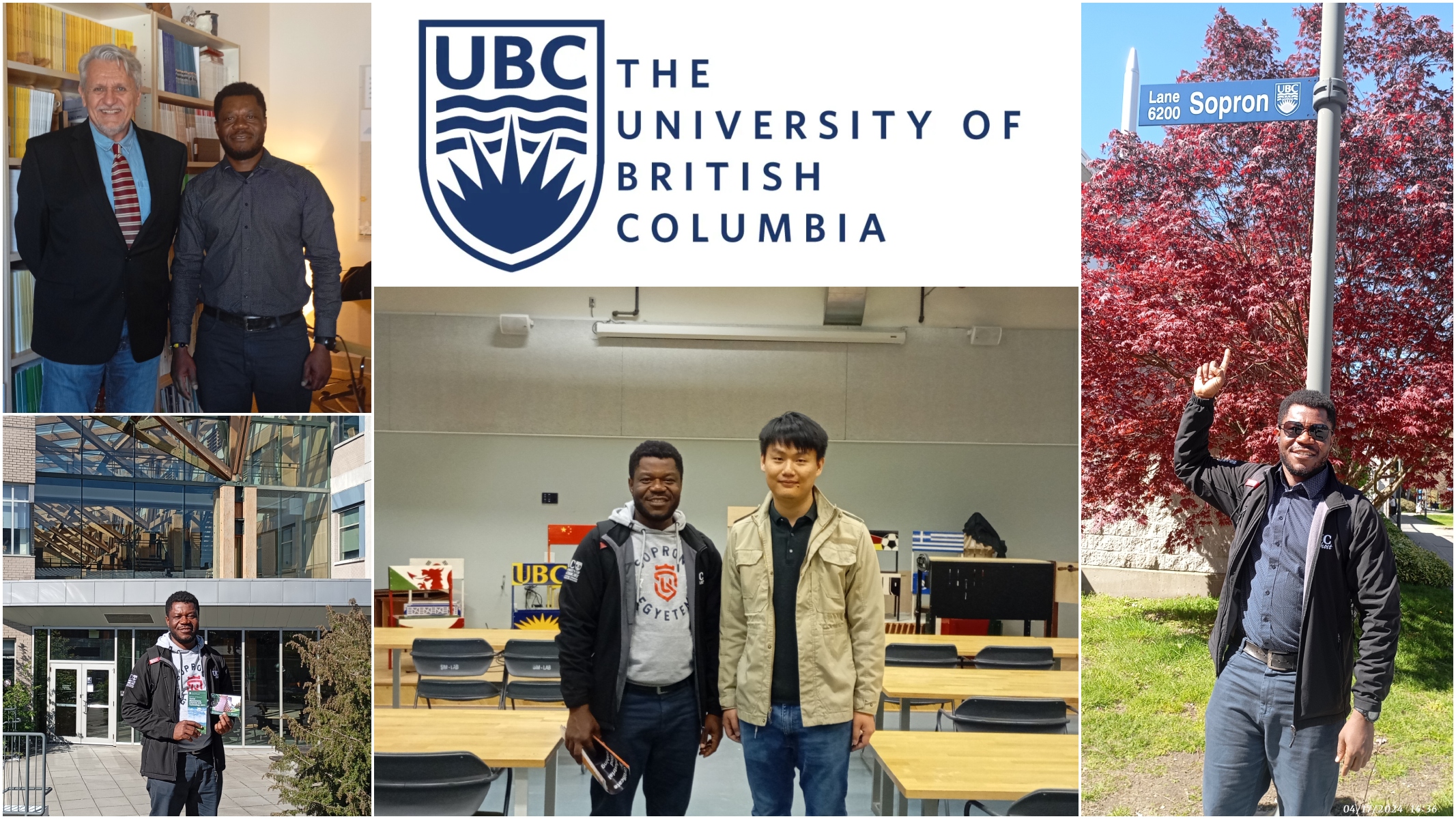 PhD hallgatónk látogatása a British Columbia Egyetemen