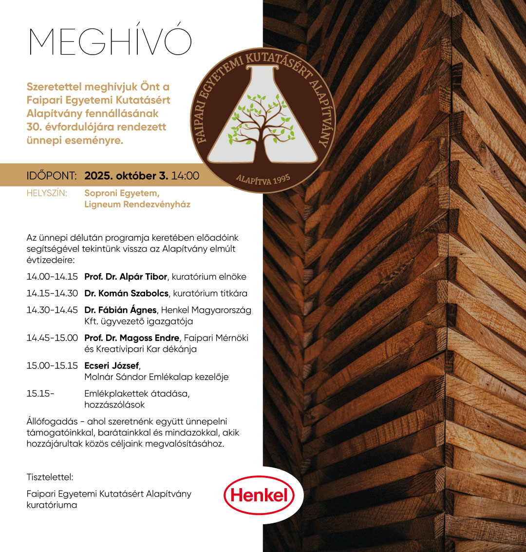MEGHÍVÓ: FAEKA rendezvény
