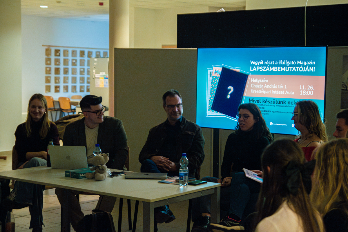 „Hallgató Magazin – mi írjuk a jövőt!” - Lapszámbemutatót tartott a Hallgató Magazin szerkesztősége