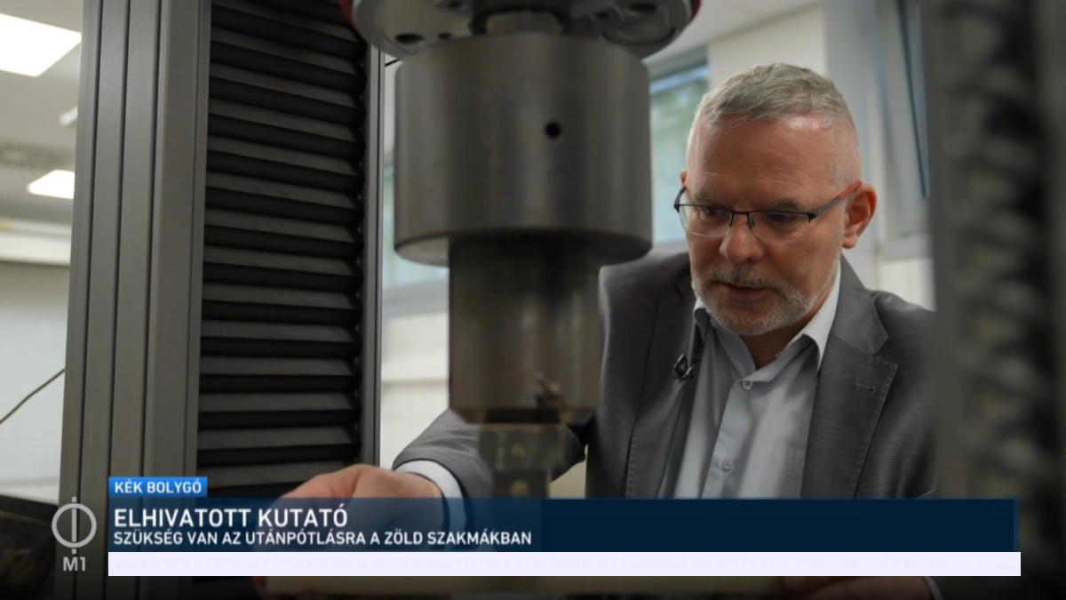 Németh Róbert egyetemi tanár a Kék bolygó adásában