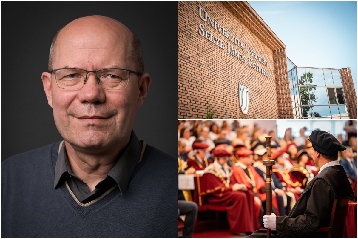 Rektori publikációs díjat kapott Prof. Dr. Szalay László, a Soproni Egyetem oktatója