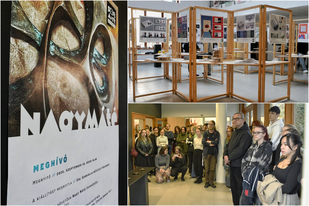Két inspiráló kiállítás nyílt a Soproni Egyetemen a Soproni Design Week 10 keretében