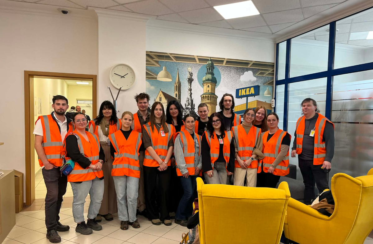 IKEA gyárlátogatáson jártak hallgatóink