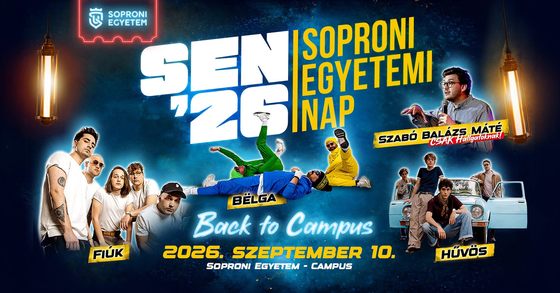 🔊 Szeptember 10-én ismét jön a Soproni Egyetemi Nap! 🔊 Szeptember 10-én ismét jön a Soproni Egyetemi Nap!